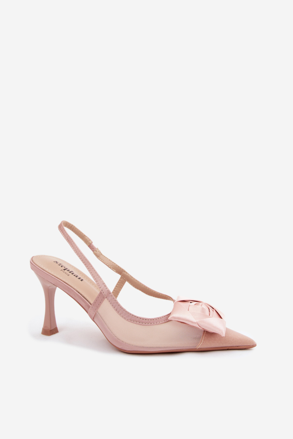 Sandały Model Jasmina P-1526 Szampan - Step in style - obrazek 2