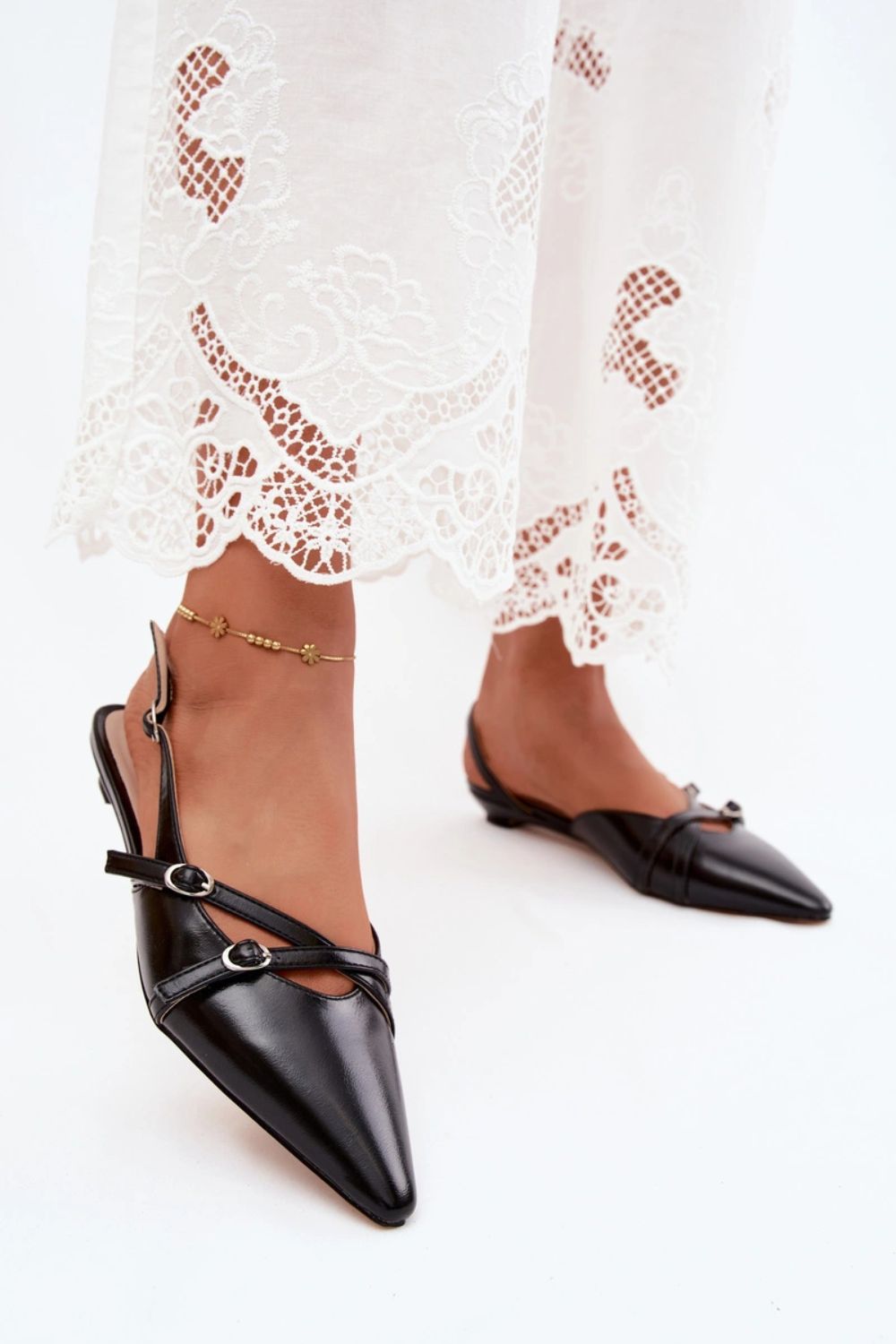 Sandały Model Glamira 8098 Black - Step in style - obrazek 3