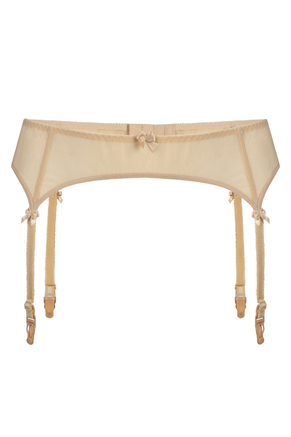 Gorsety, body, pasy Pas do pończoch Model Eleonora 224 Beige - Teyli - obrazek 4