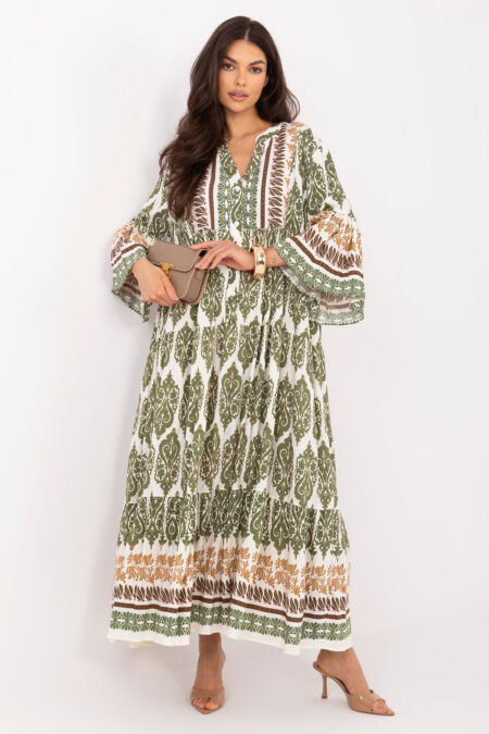 Sukienka Model IR-SK-LD2556.89 Khaki - Italy Moda