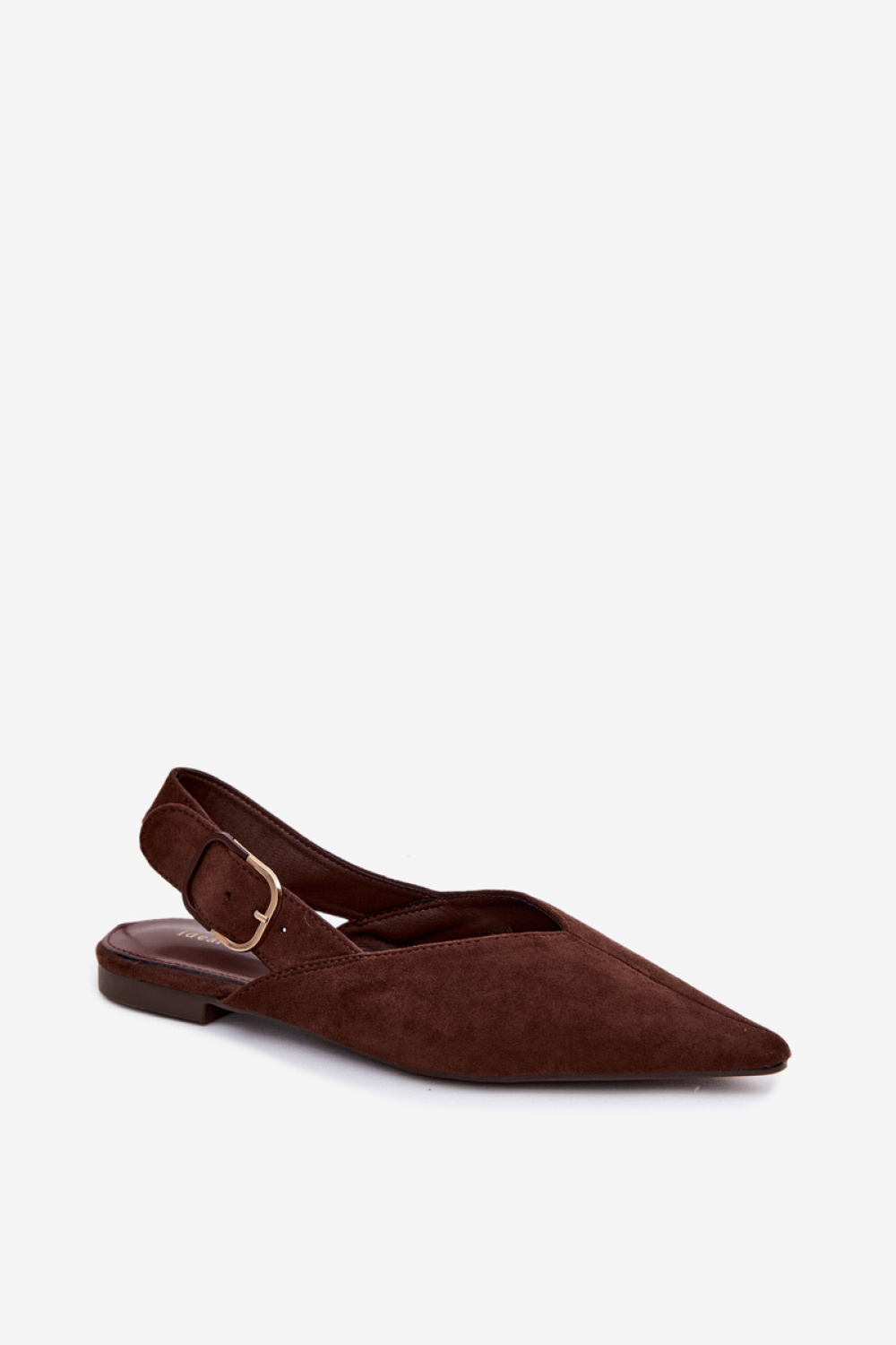 Baleriny Model Tanelia 9755 Dark Brown - Step in style - obrazek 2