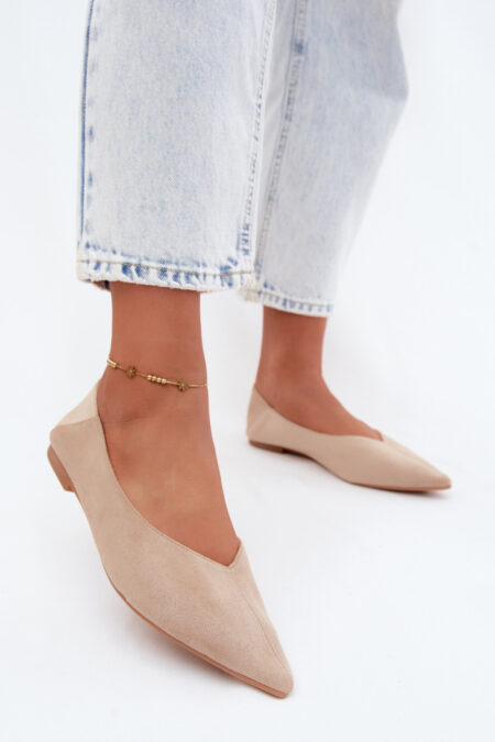 Baleriny Model Corabella JH597 Beige - Step in style