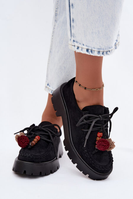 Półbuty Model Melonia G514 Black - Step in style