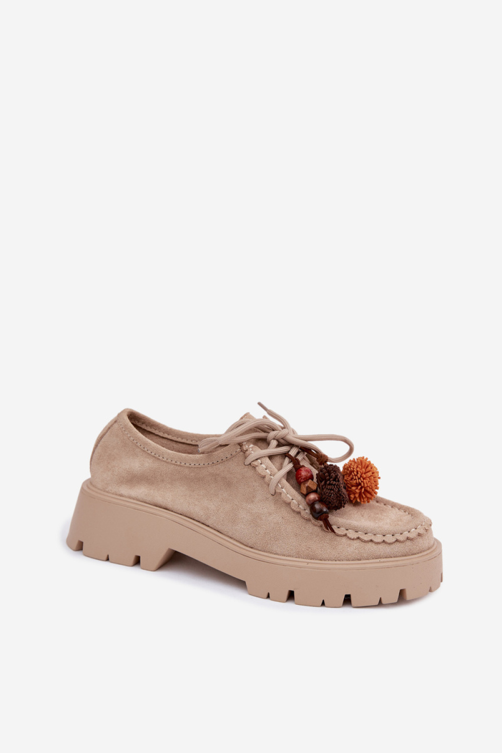 Półbuty Model Melonia G514 Beige - Step in style - obrazek 2