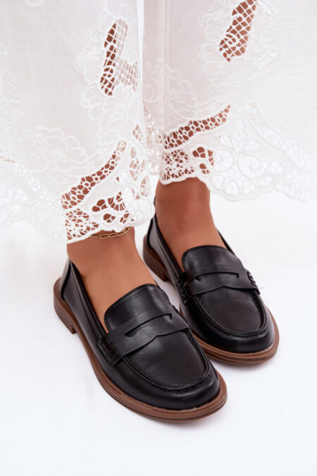 Mokasyny Model Roslyn 1512 Black - Step in style