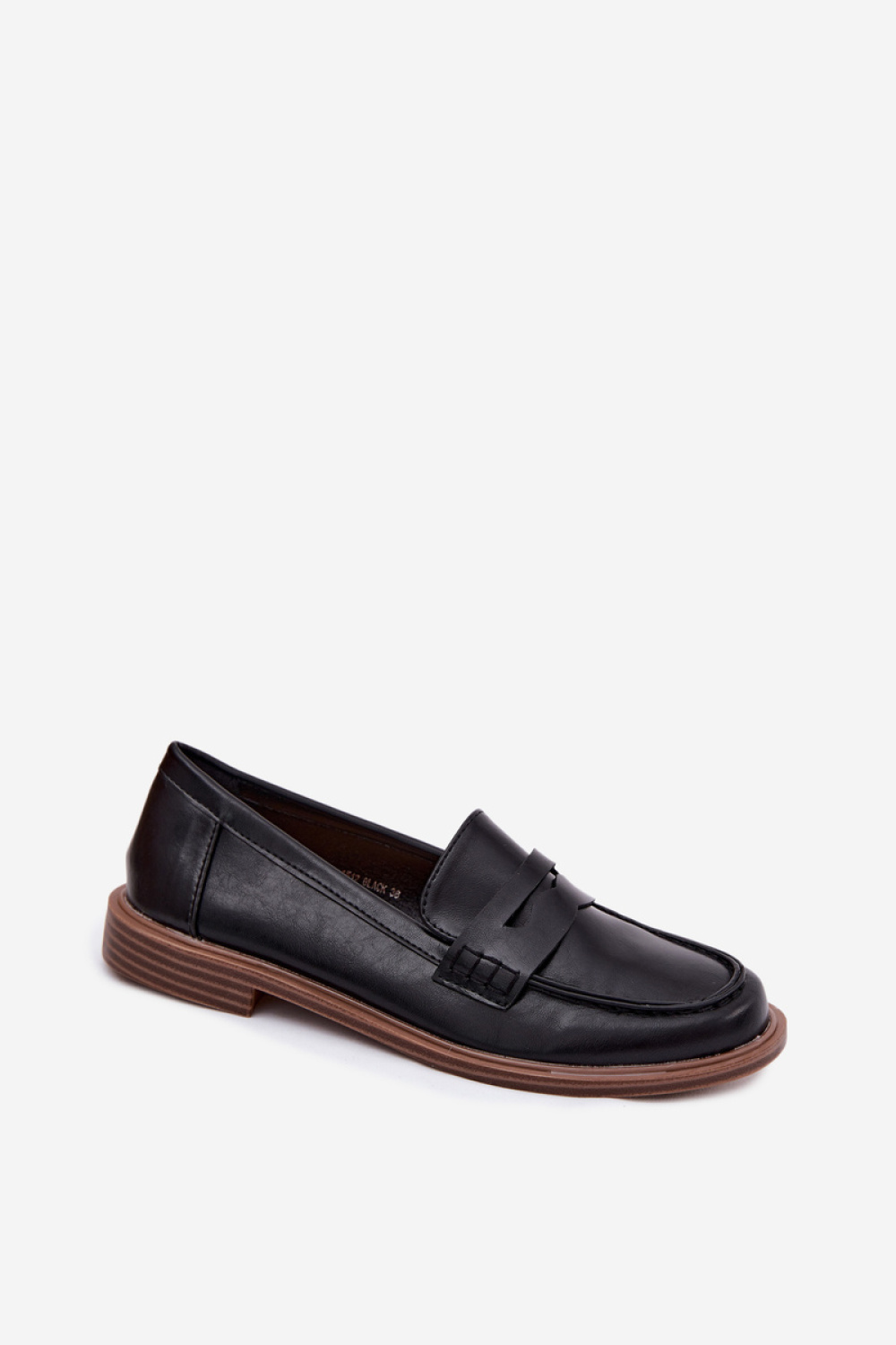 Mokasyny Model Roslyn 1512 Black - Step in style - obrazek 2