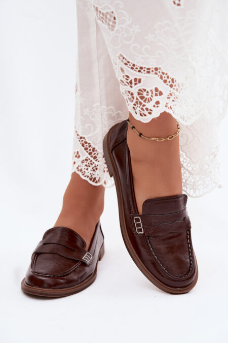Mokasyny Model Roslyn 1512 Czekolada - Step in style