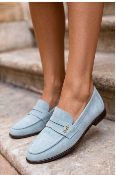 Mokasyny Model Prestelle T682 Blue - Step in style