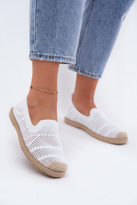 Espadryle Model Candessa RE30 White - Step in style