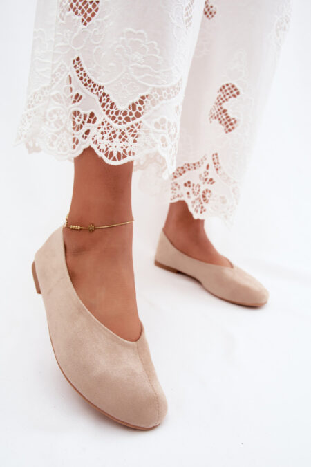 Baleriny Model Camdena JH581 Beige - Step in style