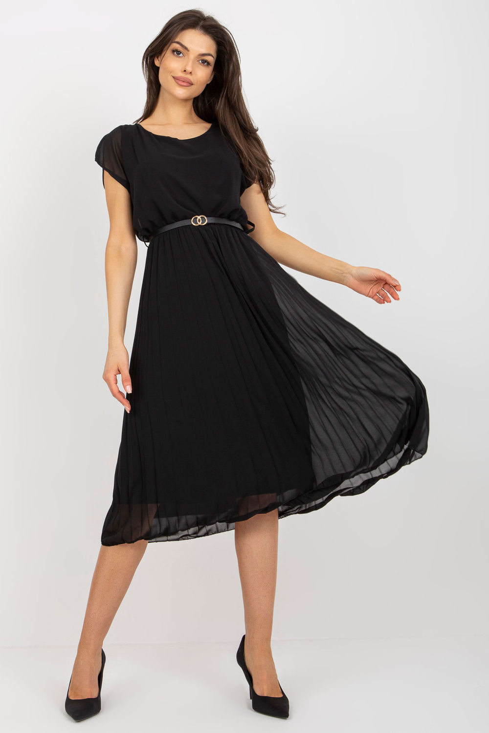 Sukienka Model DHJ-SK-8839-1.23X Black - Rue Paris