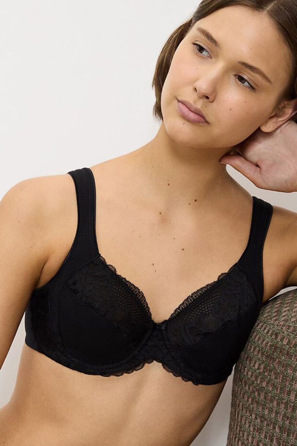 Biustonosz Soft Model Modern Lace+Cotton W02 10213069-0004 212725 Black - Triumph - obrazek 2