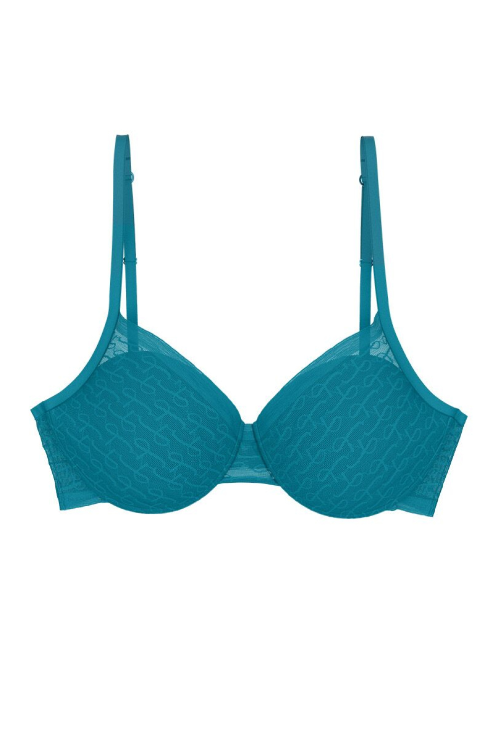 Biustonosz push up Biustonosz Usztywniany Model Signature Sheer WHP EX 10215948-1802 231121 Morski - Triumph - obrazek 4