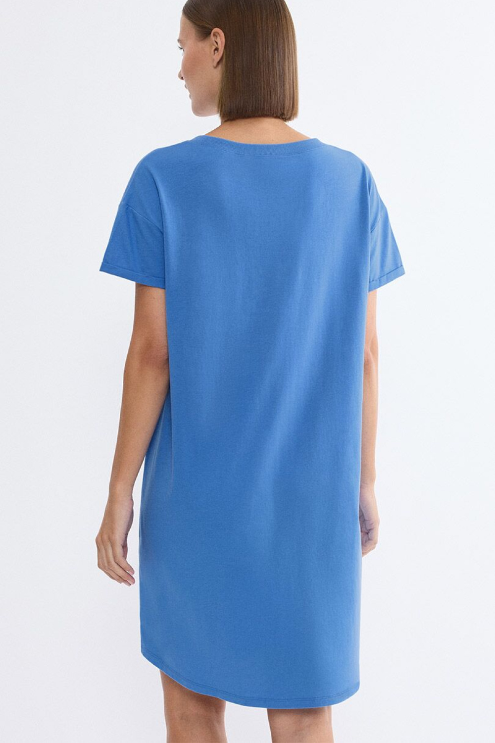 Koszulka nocna Koszula Nocna Model NIGHTDRESSES 10225066-005J 230968 Blue - Triumph - obrazek 3