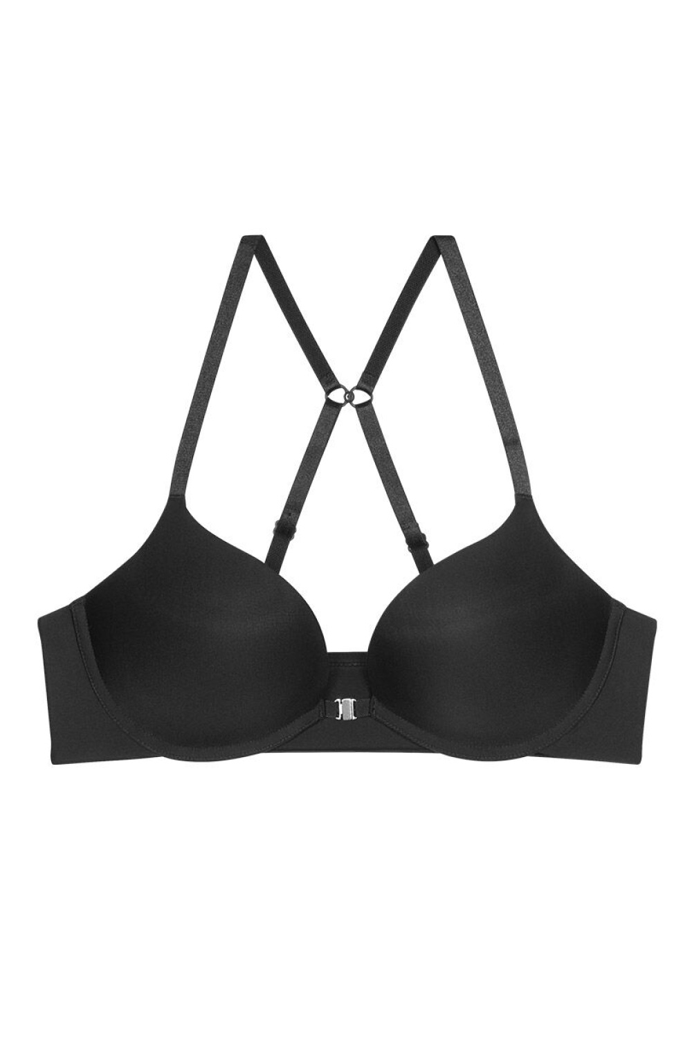 Biustonosz push up Biustonosz Push-up Model Pure Micro WHUF 10226410-0004 227602 Black - Triumph - obrazek 4