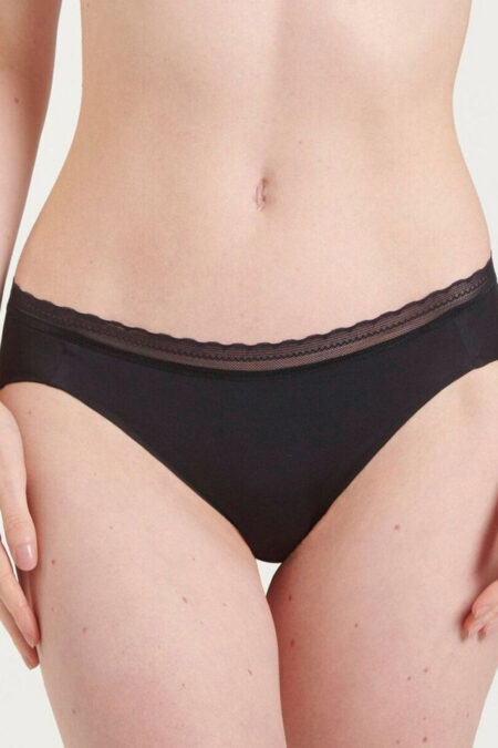 Figi Model Body Adapt Twist Hipster 10214617 172580 Black - Sloggi