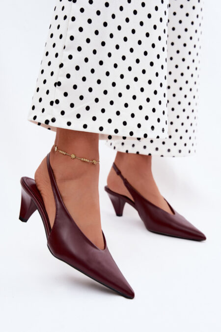 Sandały Model Sapphire P-1531 Bordo - Step in style