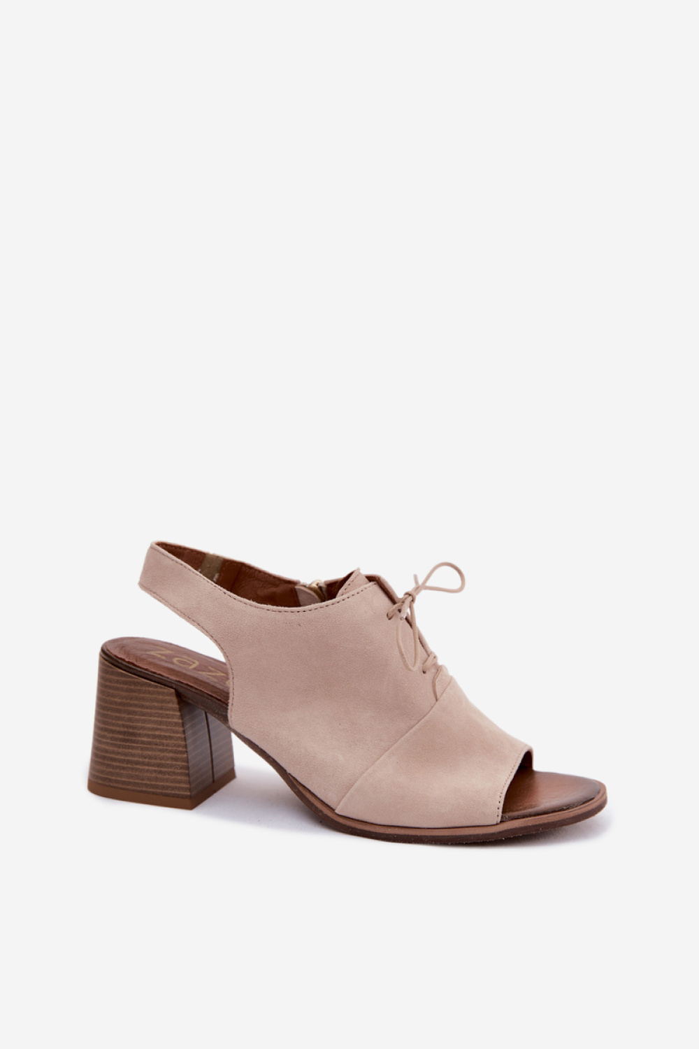 Sandały Model Zazoo 40523 Light Beige - Step in style - obrazek 2