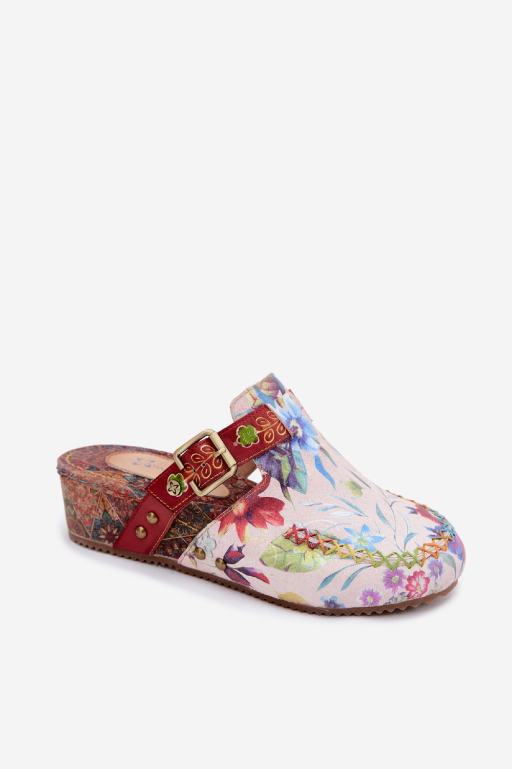 Sandał Klapki Model Maciejka K7409-15 Multicolor - Step in style - obrazek 2