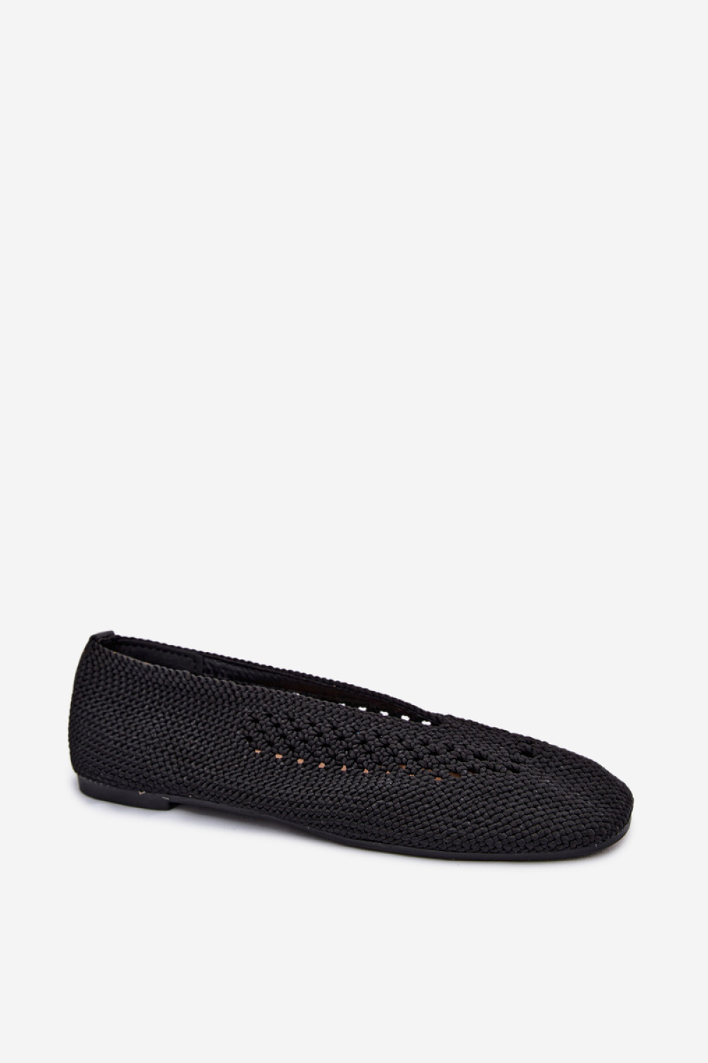 Baleriny Model Hibisca QQ-271 Black - Step in style - obrazek 2