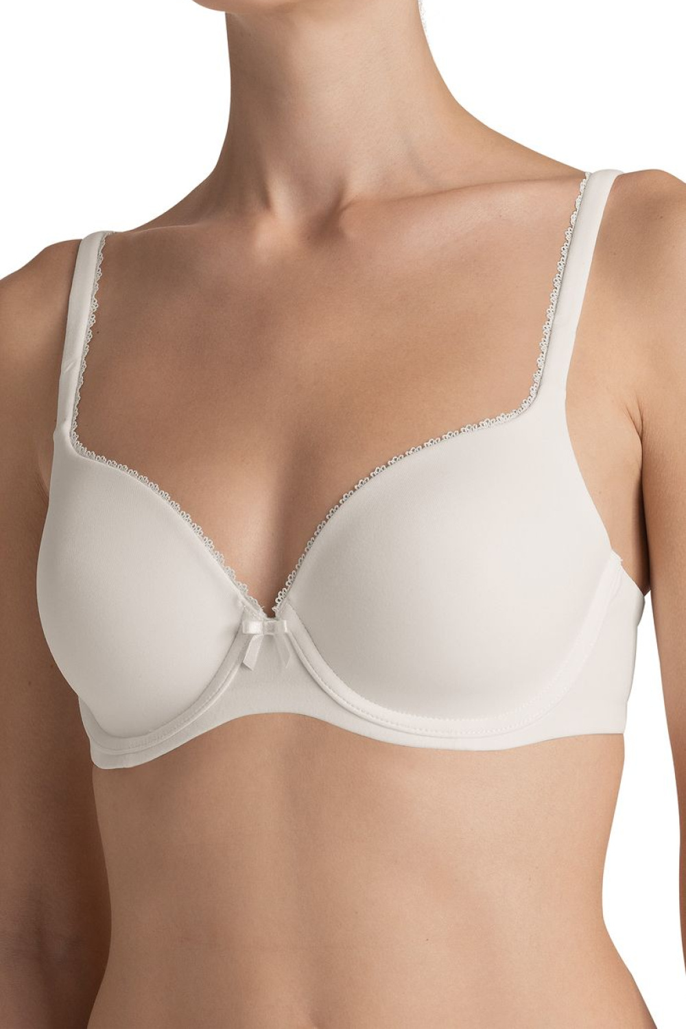 Biustonosz push up Biustonosz Usztywniany Model Perfectly Soft WHP 10131358 105817 Wanilia - Triumph