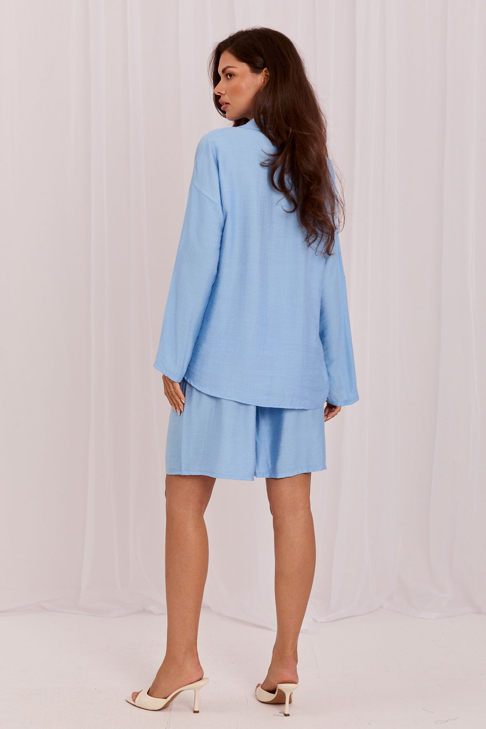 Spodnie Komplet Model IT-KMPL-10365.04 Light Blue - Rue Paris - obrazek 3