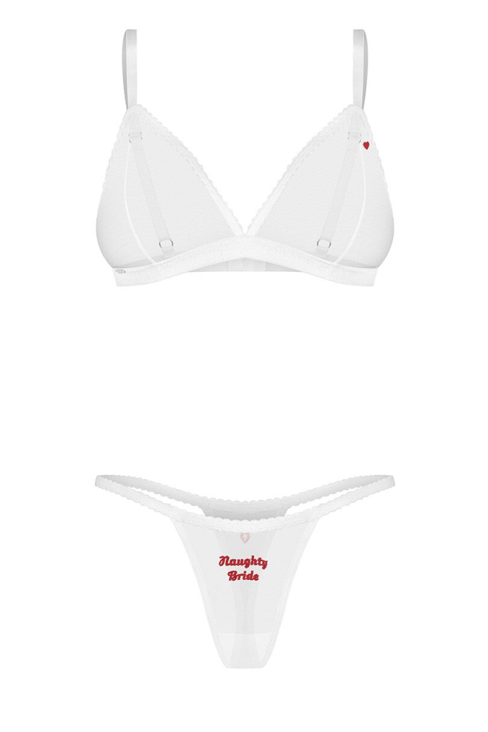 Komplet Model Weddya Bride 235945 White - Obsessive - obrazek 4
