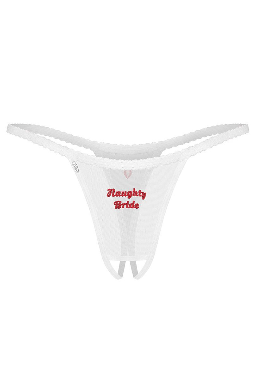 Stringi Model Bride Weddya Naughty 235930 White - Obsessive - obrazek 2
