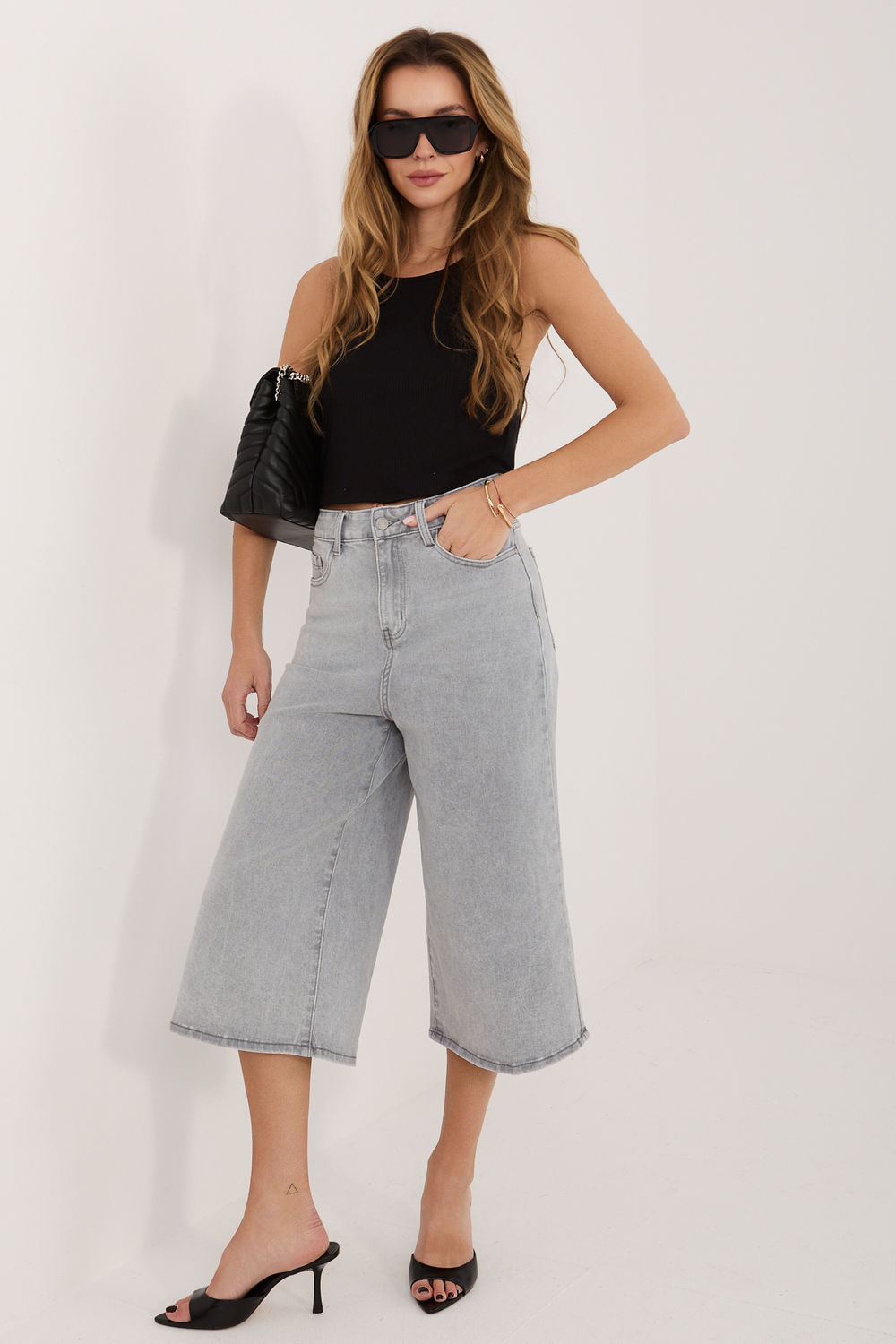 Koszulka Top Model D16068O02496A Black - Sublevel - obrazek 2