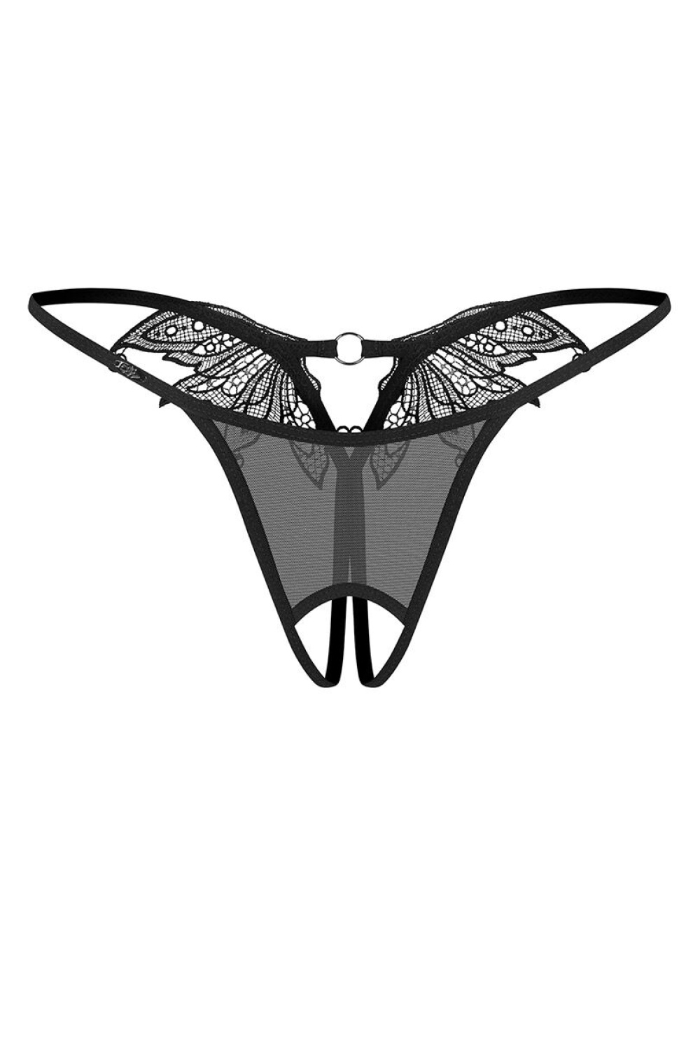 Stringi Model Zaliya 232900 Black - Obsessive - obrazek 3