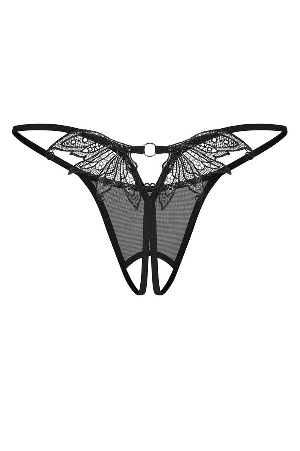 Stringi Model Zaliya 232900 Black - Obsessive - obrazek 4