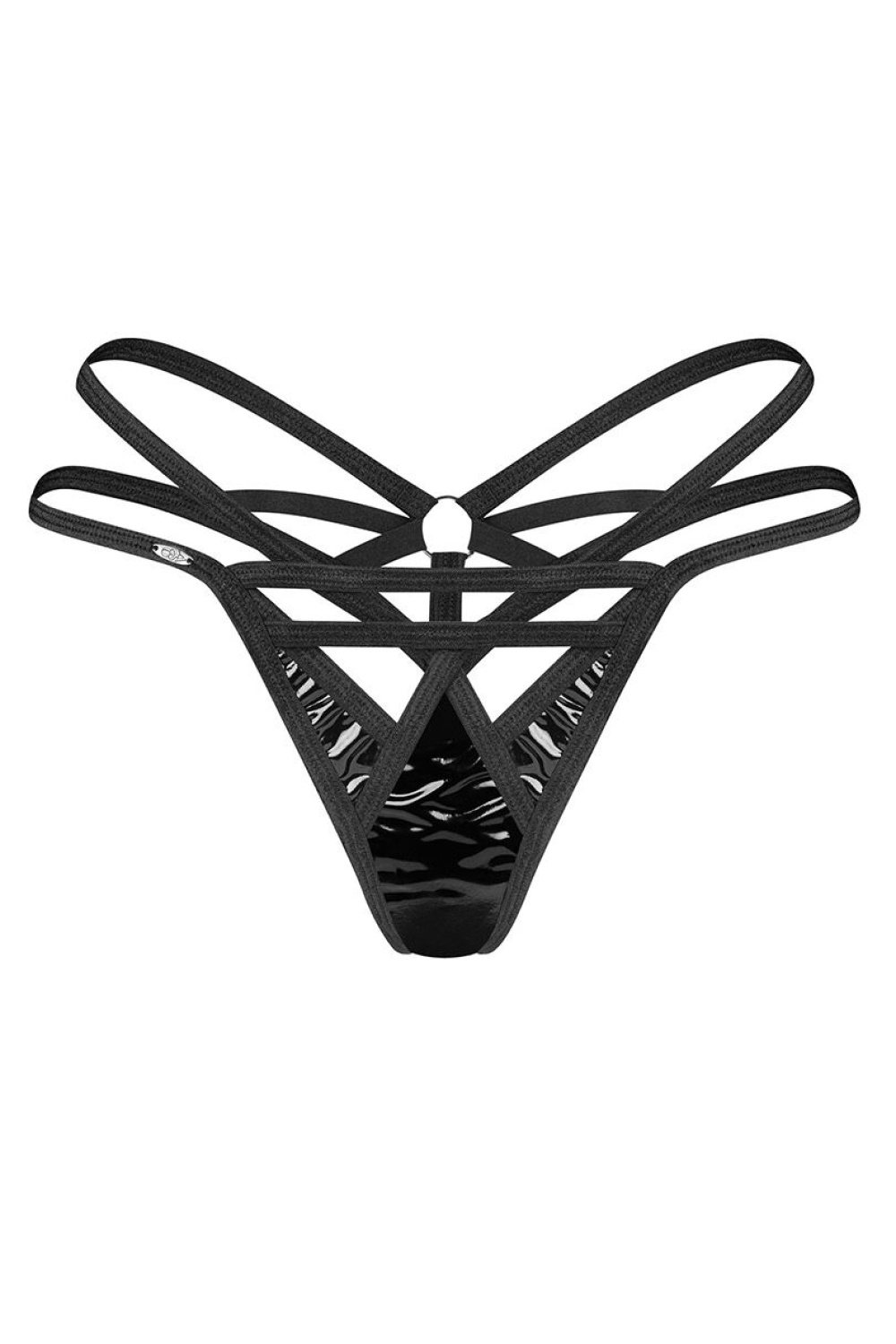 Stringi Model Keira Lise 216657 Black - Obsessive - obrazek 3