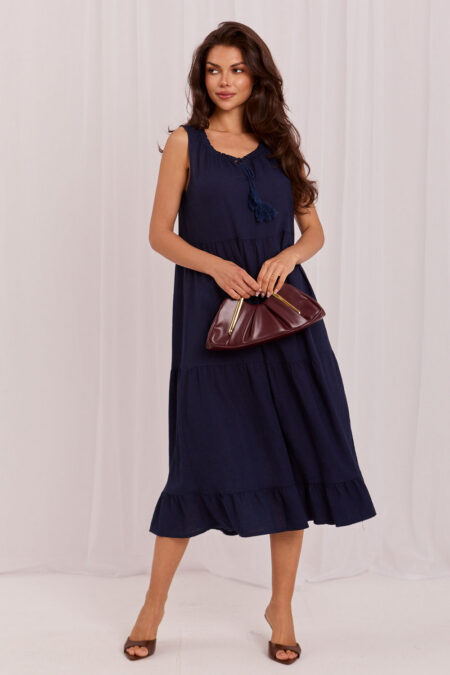 Sukienka Model IT-SK-A7153FLN.28 Navy - Italy Moda
