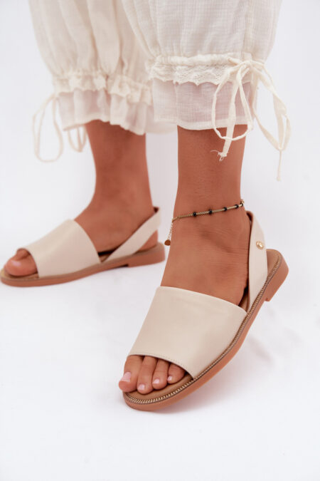 Sandały Model Pollyanna SG-908-2 Beige - Step in style