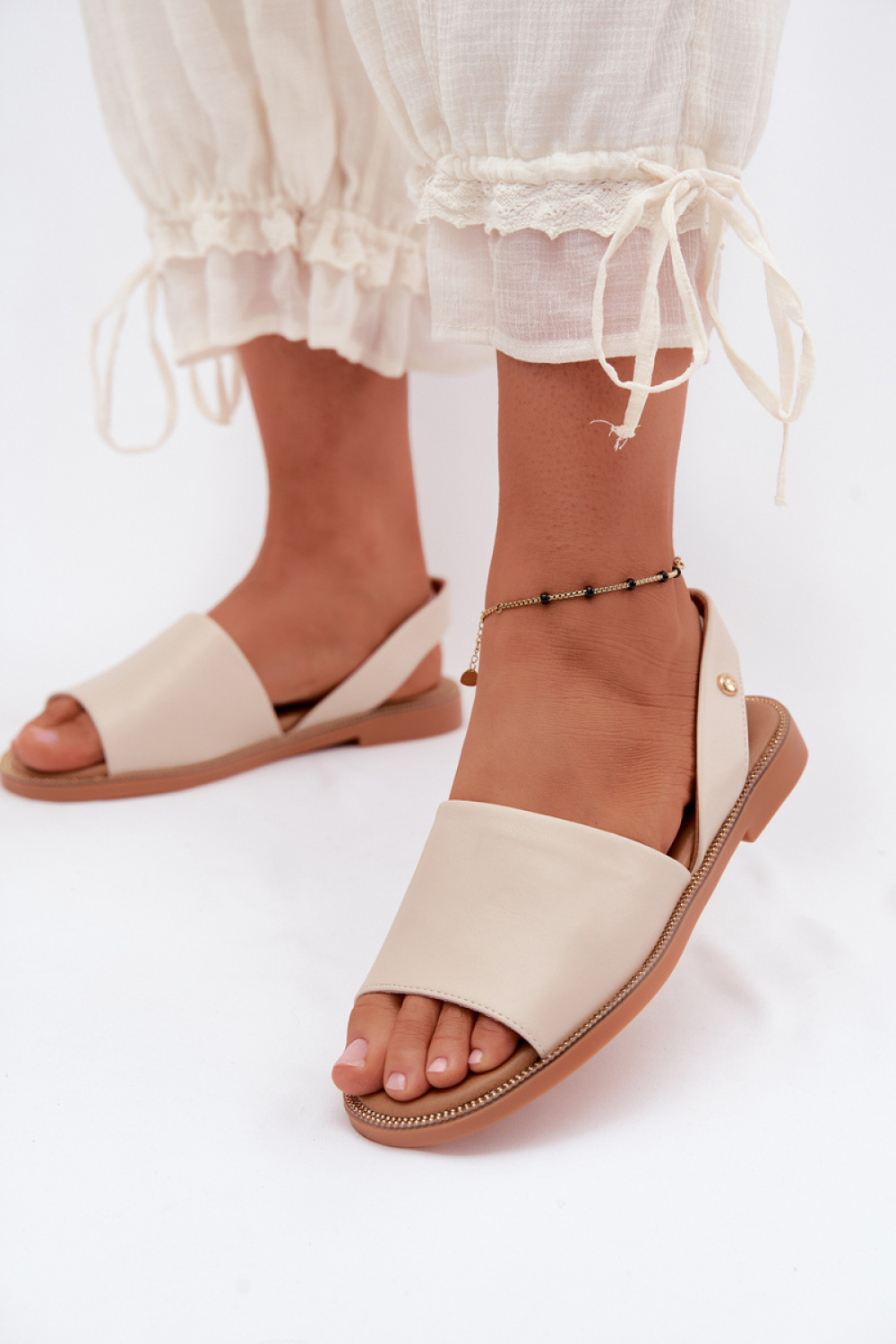 Sandały Model Pollyanna SG-908-2 Beige - Step in style
