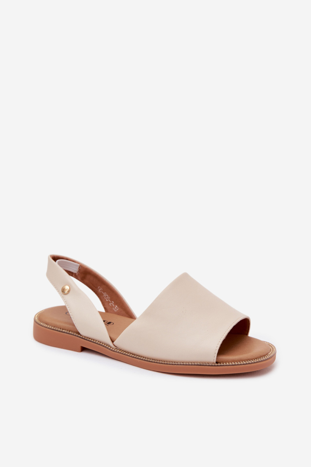 Sandały Model Pollyanna SG-908-2 Beige - Step in style - obrazek 2