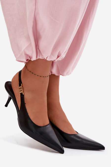 Sandały Model Jelissey TH-17 Black - Step in style