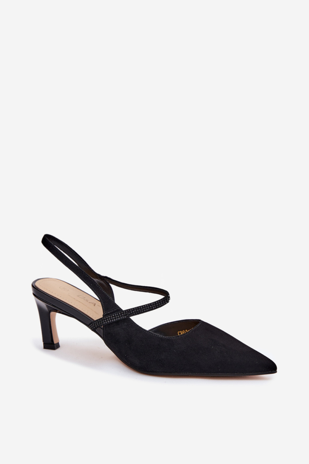 Sandały Model DA CR61-3048 Black Zamsz - Step in style - obrazek 2