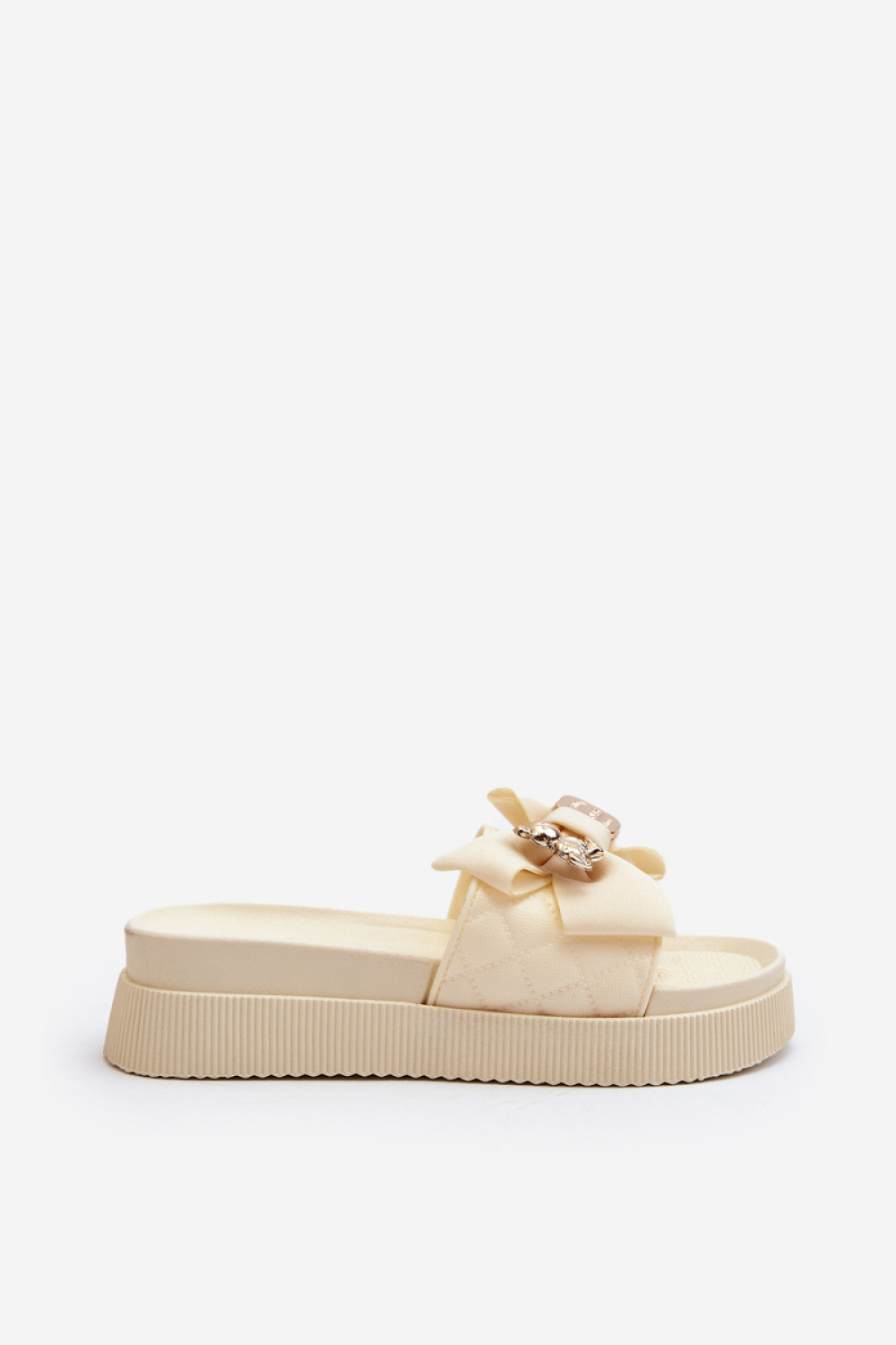 Sandał Klapki Modele Katterina SP50-3/BG146P Beige - Step in style - obrazek 2