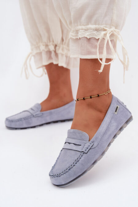 Mokasyny Model Galadriel F79-9 Blue - Step in style