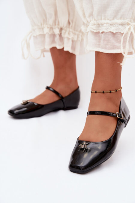 Baleriny Model Pinea 6672-1 Black - Step in style