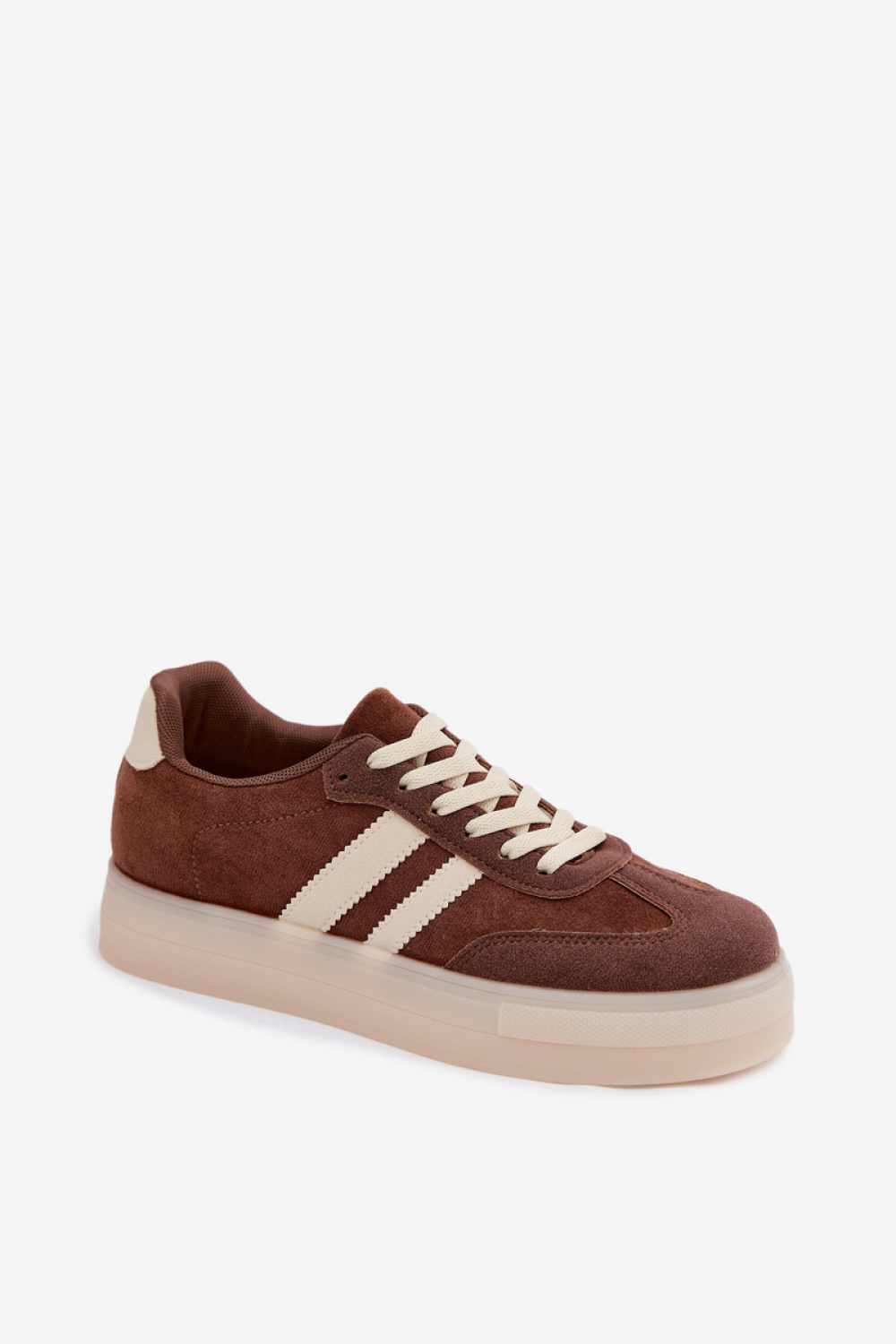 Buty Sportowe Model Giselia 9059 Brown - Step in style - obrazek 2