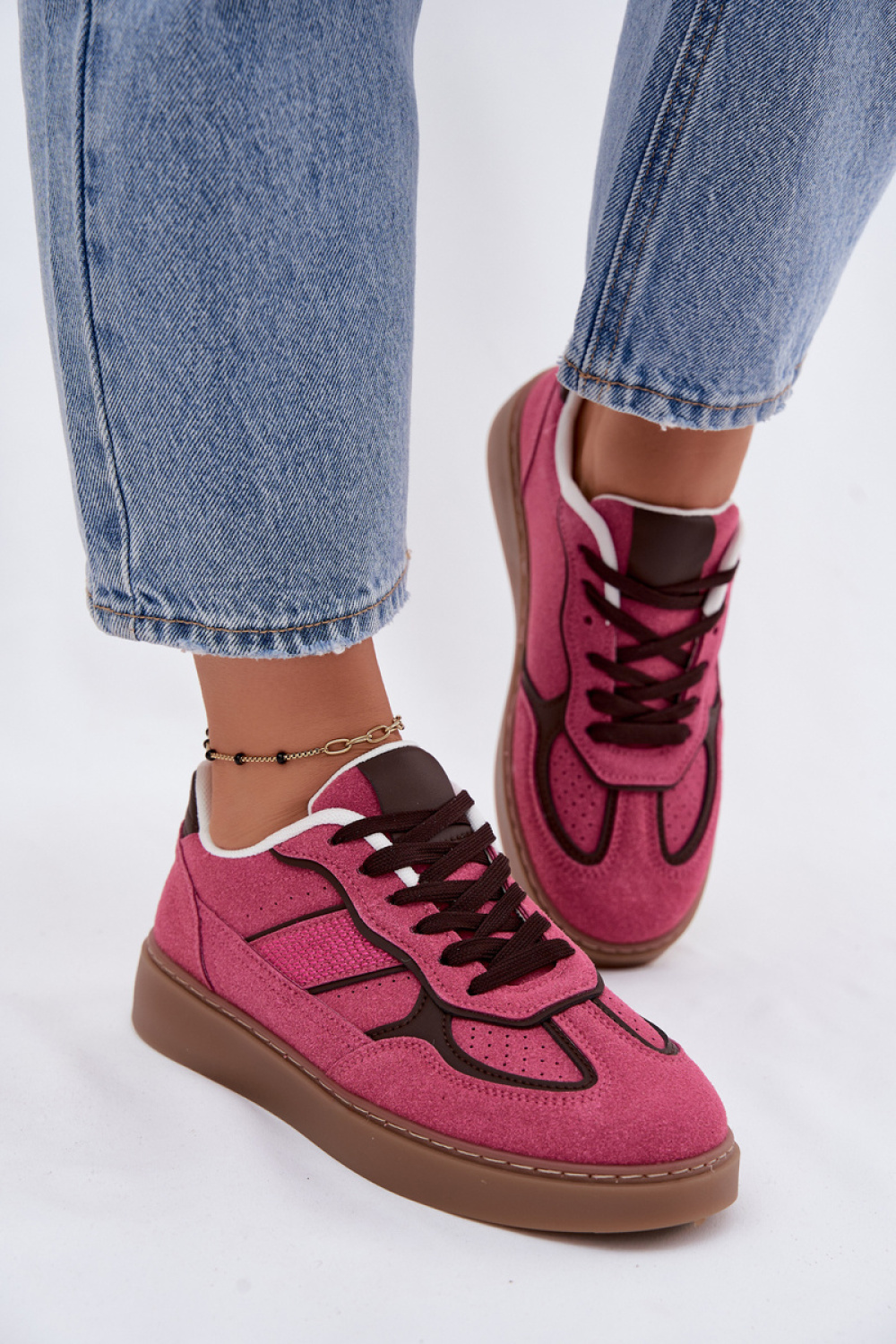 Buty Sportowe Model Brenelle A017 Fuksja - Step in style