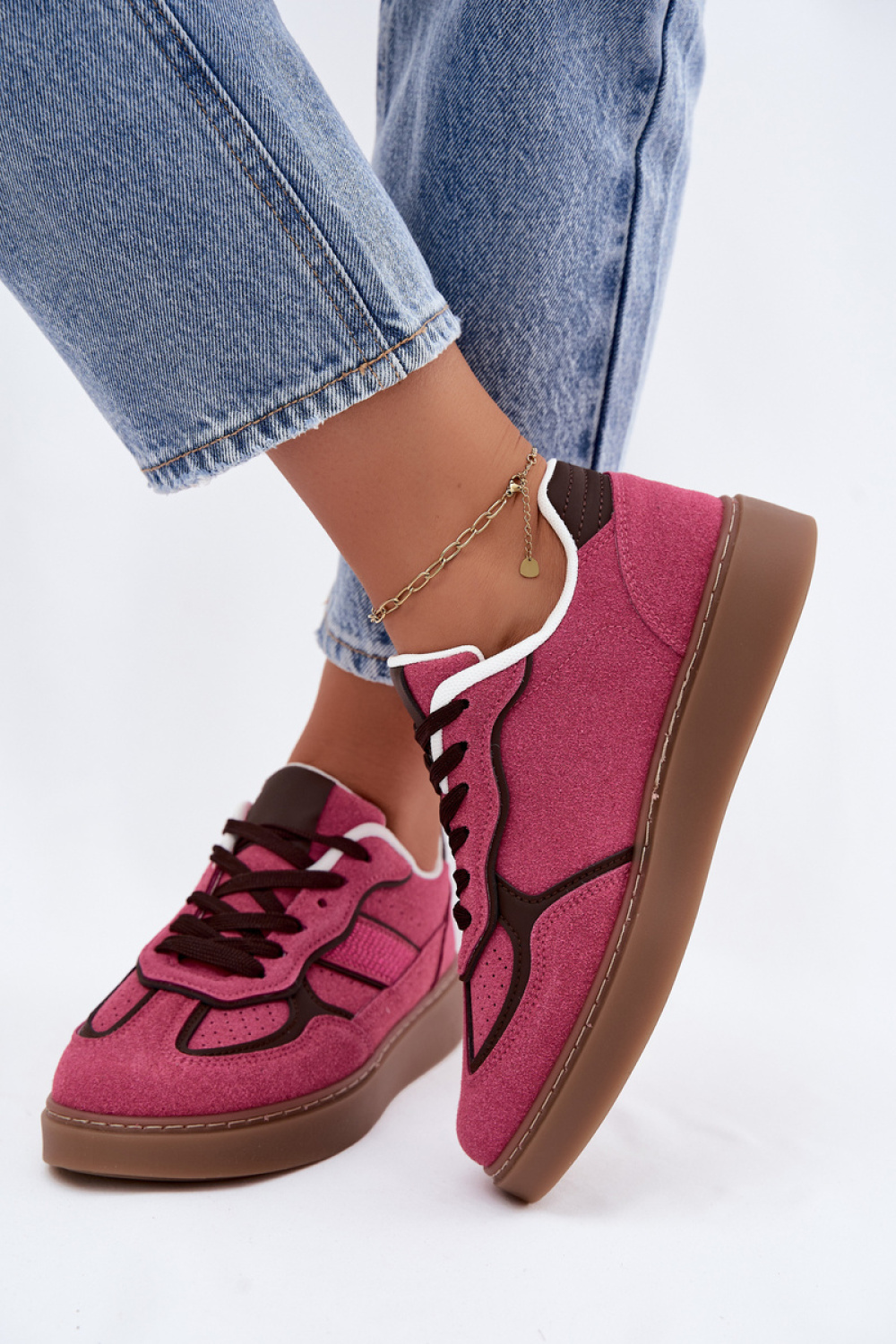 Buty Sportowe Model Brenelle A017 Fuksja - Step in style - obrazek 3