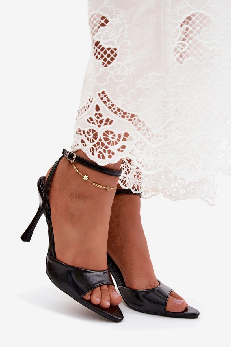 Sandały Model Palmer LOLA5322 Black - Step in style - obrazek 4