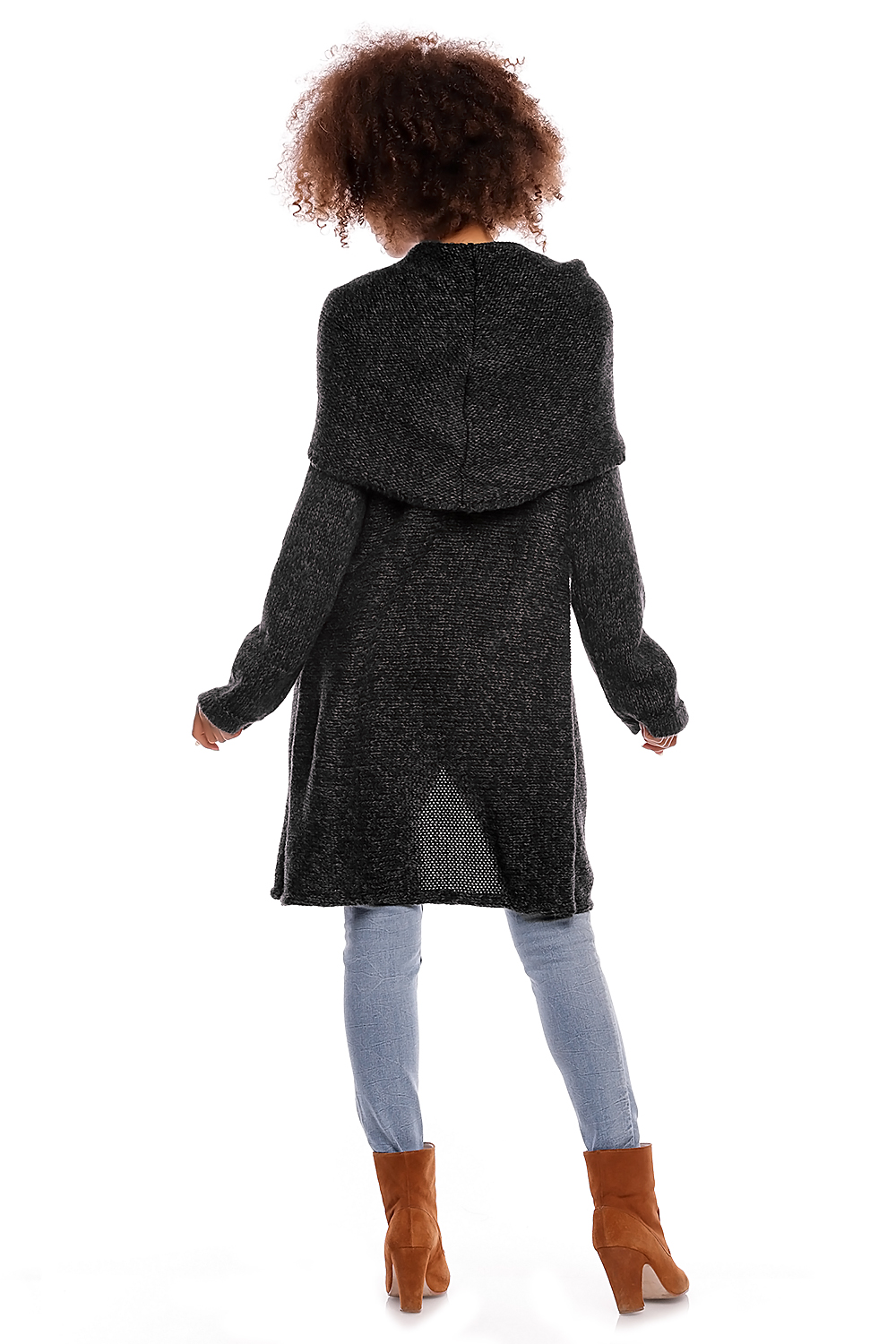 Sweter model 30051 Black - PeeKaBoo - obrazek 4