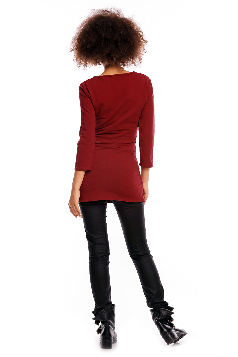 Tunika model 1474 Crimson - PeeKaBoo - obrazek 4