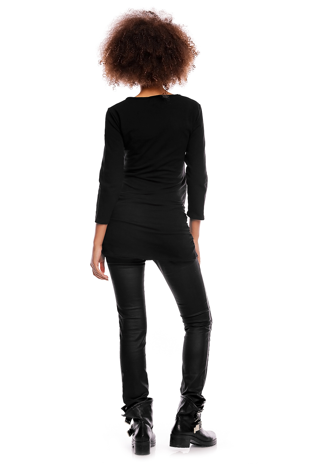 Tunika model 1474 Black - PeeKaBoo - obrazek 4