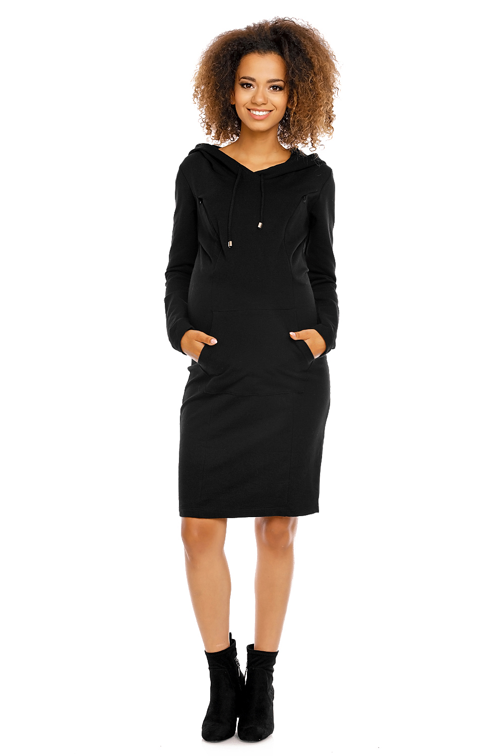 Sukienka model 1580 Black - PeeKaBoo - obrazek 2