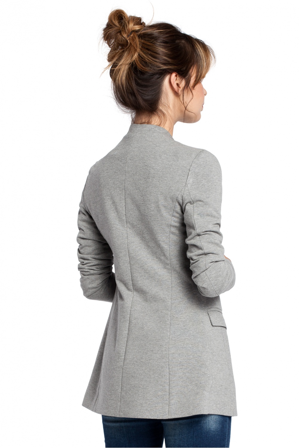 Żakiet Model B030 Grey - BeWear - obrazek 3
